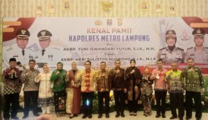 Walikota Hadiri Kenal Pamit Kapolres Metro 