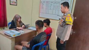 Curi Handphone & Gas LPG 3 Kg, Dua Pemuda Asal Pringsewu Diamankan Polisi