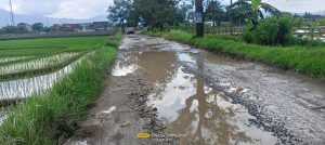 Menghambat Roda Perekonomian, Warga Keluhkan Jalan Rusak & Berlubang