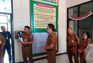 Hari Pertama Ngantor 2023, Wabup Ardian Saputra Sidak SKPD