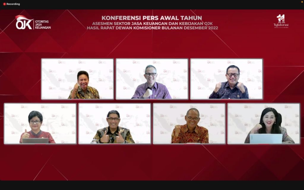OJK DUKUNG PENINGKATAN PERAN SEKTOR JASA KEUANGAN SELAMA 2022 DAN PERKUAT DAYA TAHAN SERTA INTEGRITAS PADA 2023