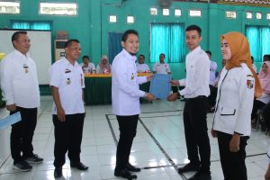 107 TKS PLKB Terima SPT dari Wabup Lampura