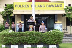 Kapolres Tuba Ingatkan Porsonil Saat Upacara Hari Kesadaran Nasional