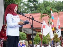 Ketua PMI Lamsel Buka Diklatsar PMR