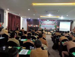Asisten I Setda Pringsewu, Buka Pelatihan Pengelolaan Keuangan Pekon