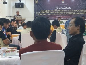 KPU Mesuji Sosialisasi PKPU 
