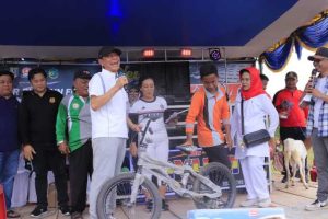 Wabup Ali Rahman Hadiri Acara Color Run Fun Fest KKN Unila