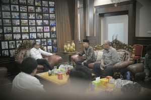 Bupati Way Kanan Terima Audiensi Kepala BPN Way Kanan