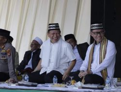 Peringati HUT Lampung dan Tuba, Qudrotul dan Fahrizal Hadiri Pengajian Akbar Bersama Ustadz Wijayanto 