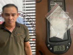 Satres Narkoba Polres Tuba Tangkap Bandar Narkotika Asal Terbanggi Besar