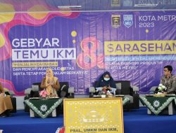 Fokus Berkarya, Dinas UMKM Metro Gelar Gebyar Temu IKM dan Sarasehan