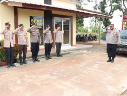 Kunker Perdana ke Polsek Rawa Jitu Selatan, Kapolres Tuba Sampaikan Pesan Ini