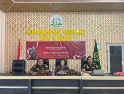 Jaksa Agung RI Setujui Restorative Justice Kajari WayKanan.