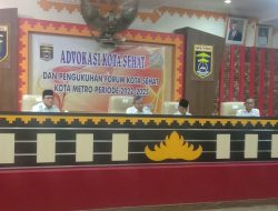 Wahdi Kukuhkan Unsur Penggiat Forum Kota Sehat 