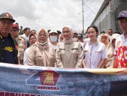 Gerindra Lampung Bantu Korban Banjir di Lampura