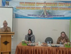 Dinas Koperasi dan UMKM Metro Gelar Pelatihan Modernisasi Koperasi