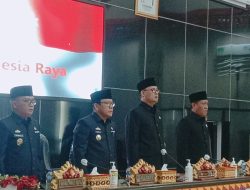 DPRD Metro Gelar Paripurna Penyampaian LKPj Walikota Tahun 2022