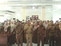 Sekda Metro Hadiri Sertijab Kadis Kesehatan 