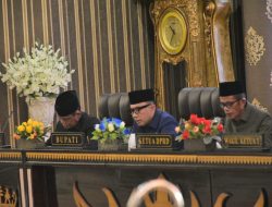 Paripurna DPRD Way Kanan, Bupati Raden Adipati Surya Sampaikan LKPJ Kepala Daerah Tahun 2022