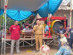 Memperingati HUT Pringsewu ke -14, Dinas PUPR Pringsewu Gelar Kesenian Kuda Kepang