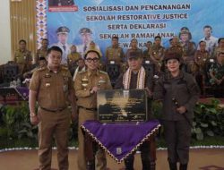 Way Kanan Canangkan Sekolah Restorative Justice dan Deklarasi Sekolah  Ramah Anak 2023