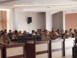 Sekda Saipul dan jajaran Ikuti Kuliah Umum dan Webinar Pencegahan Gratifikasi