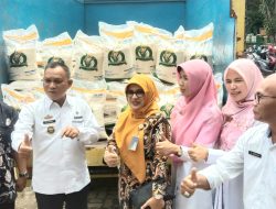 Wakil Walikota Metro Hadiri Launching Program Bantuan Pangan Beras Untuk 8.833 KPM