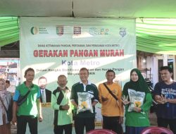 Tekan Inflasi, Pemkot Metro Bersama Dinas Pertanian Gelar Gerakan Pangan Murah