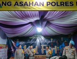 Kapolres Mesuji pantau pospam,malam takbiran