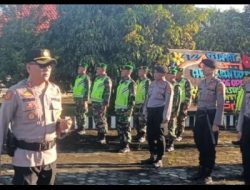 Gelar pasukan operasi ketupat, Polres mesuji musnahkan ribuan Miras