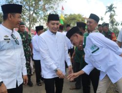 Ardian Saputra menghadiri pengajian Muslimat NU