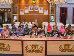 Bupati Lampung Utara Ikuti Rakornas Pengawasan Intern Tahun 2023 Secara Virtual