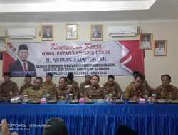 Wabup Lampura Kunker ke enam kelurahan