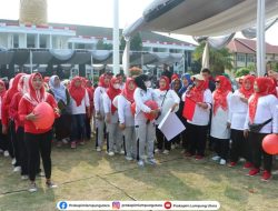 Rayakan HUT RI Ke-78, Pemkab Lampung Utara Gelar Perlombaan Permainan Tradisional