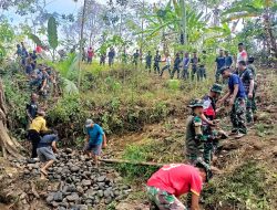 TMMD Bangkitkan Semangat Gotong Royong Warga.