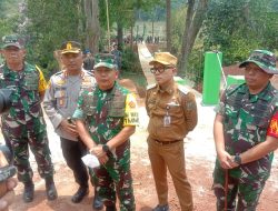 Awasi Secara Langsung, Tim Wasev Cek Sasaran Program TMMD Kodim Way Kanan.