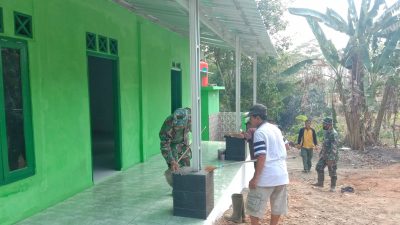 Jelang Penutupan, Ini Yang Di Lakukan Satgas TMMD Way Kanan.