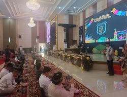 Polda Lampung “Berubah” Jadi Arena Bermain Anak Panti Asuhan