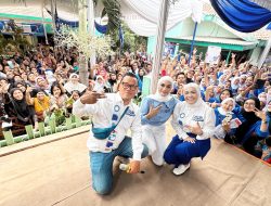 Pasca Raffi-Nagita, Putri Zulkifli Hasan Kampanye Riang Gembira Bersama Uya Kuya
