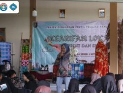Siswa SMAN 4 Metro Ikuti Workshop Praktik Membatik Ecoprint dan Shibori