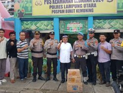 Pemkab Lampura Pantau Arus Balik Mudik Lebaran, Pemudik Dihimbau
