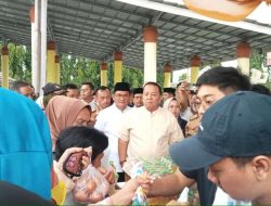 Sambut kedatangan Gubernur Lampung, Pemkab Lampura gelar pasar murah