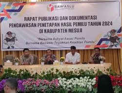 Jelang Pilkada,Bawaslu Mesuji berikan sosialisasi publikasi dan Dokumentasi kepada pengawas
