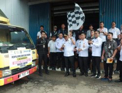 Pj Bupati Lampung Utara Launching Bantuan Pangan cadangan beras Pemerintah Tahap II