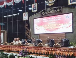 DPRD Gelar Paripurna Hari Jadi Kota Metro Ke 87