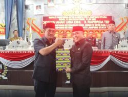 DPRD Lampura Paripurna Usulkan Empat Raperda