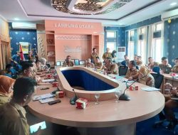 Pj. Bupati Lampung Utara Pimpin Rapat Persiapan Evaluasi Laporan Kinerja Triwulan II