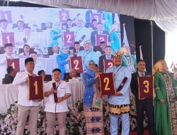 KPU Pesisir Barat Undi Nomor Urut Untuk Tiga Pasangan Calon Bupati Pilkada 2024, Cek Disini