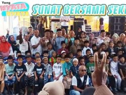 Tim Pemenangan Qudrotul-Hankam Gelar Khitan Gratis di Menggala