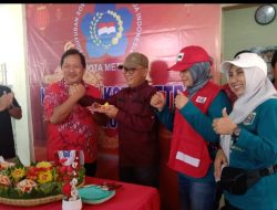 Qomaru Hadiri Peringatan HUT ke-10 PSMTI Kota Metro Berkolaborasi dengan PMI